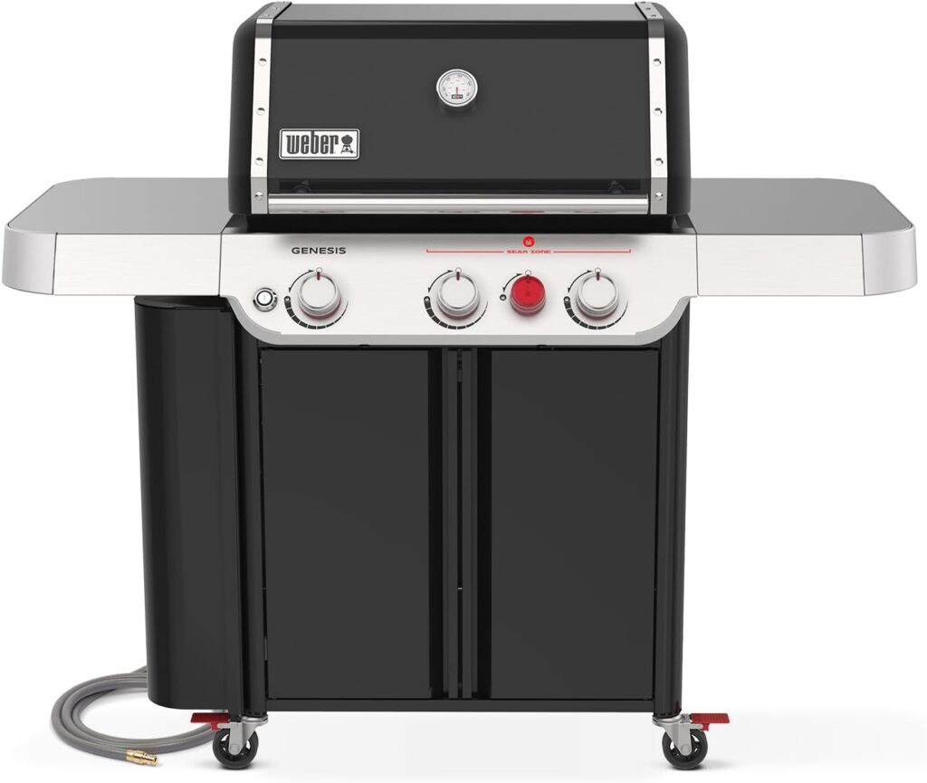 Weber Genesis E 330 Natural Gas Grill Black