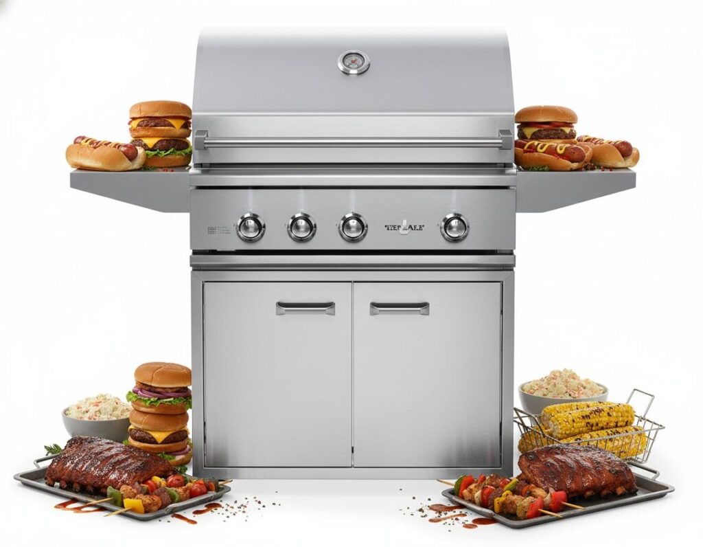 Dealta Heat 38 Inch Propane Gas Grill