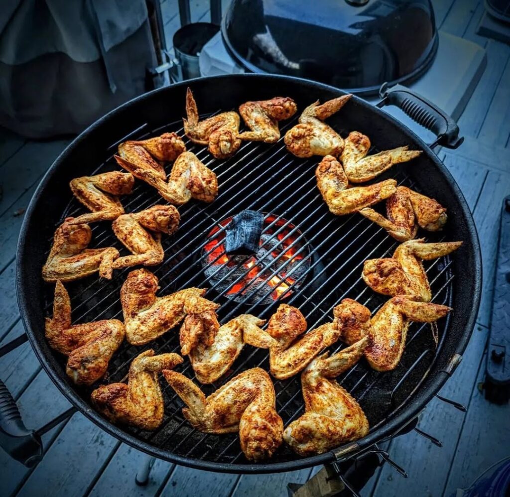 Grilling Chicken Wings