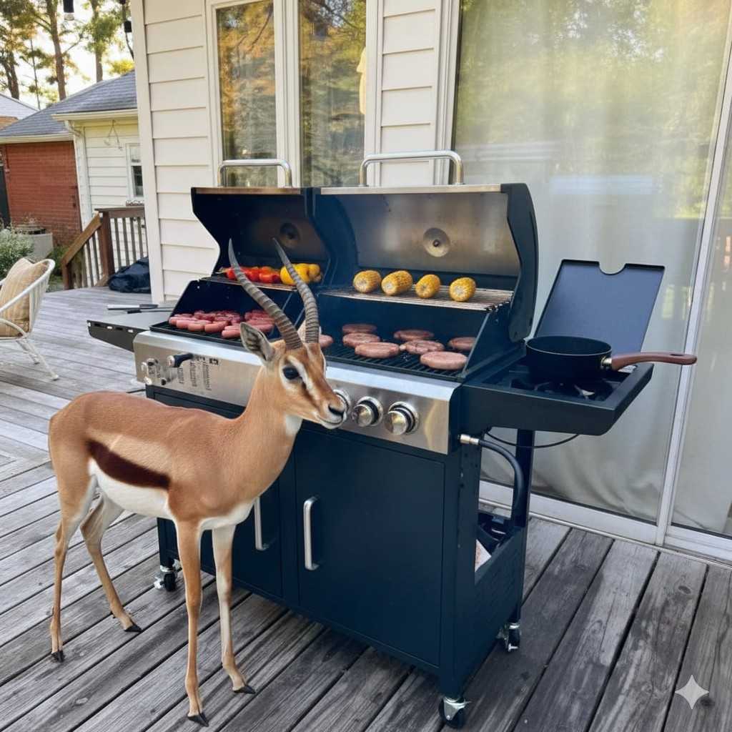 Backyard Grill Gas Charcoal Combo