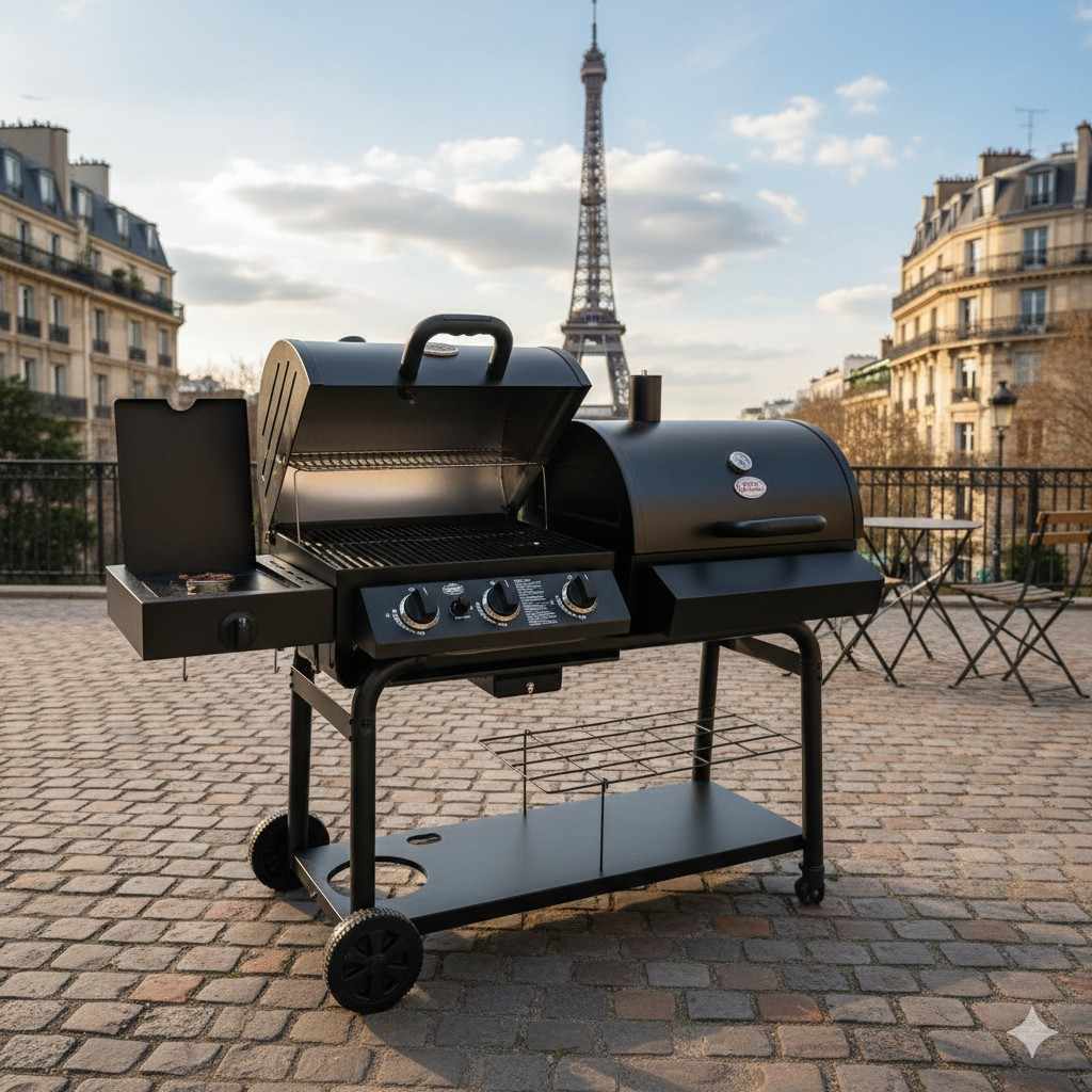 Char Griller 5050 Duo Gas-And-Charcoal Grill