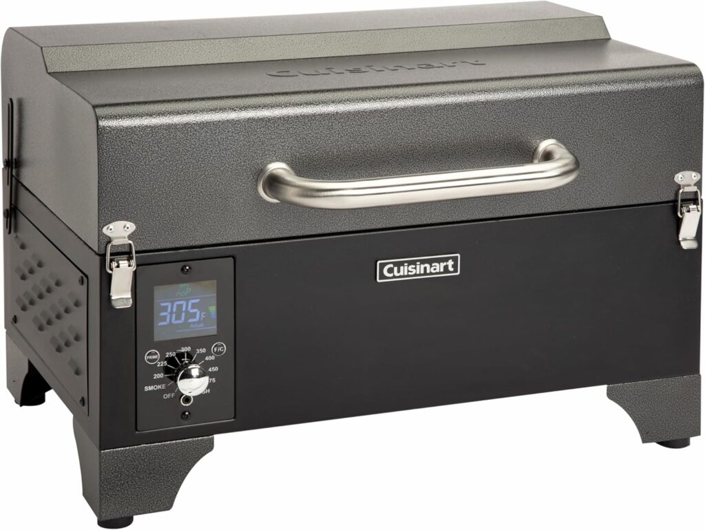Cuisinart 8 In 1 Portable Wood Pellet Grill Smoker