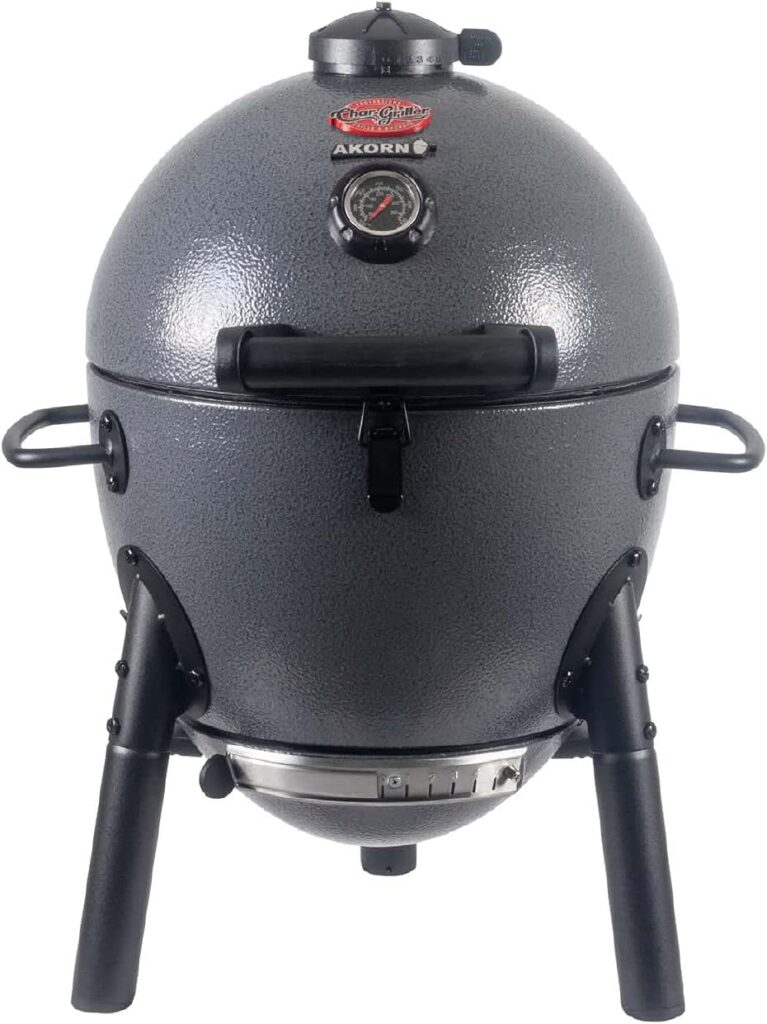 Kamado Joe Jr. Review: Big Things In Small Packages 6 Char Griller Akorn Jr. Portable Kamado Charcoal Grill Smoker