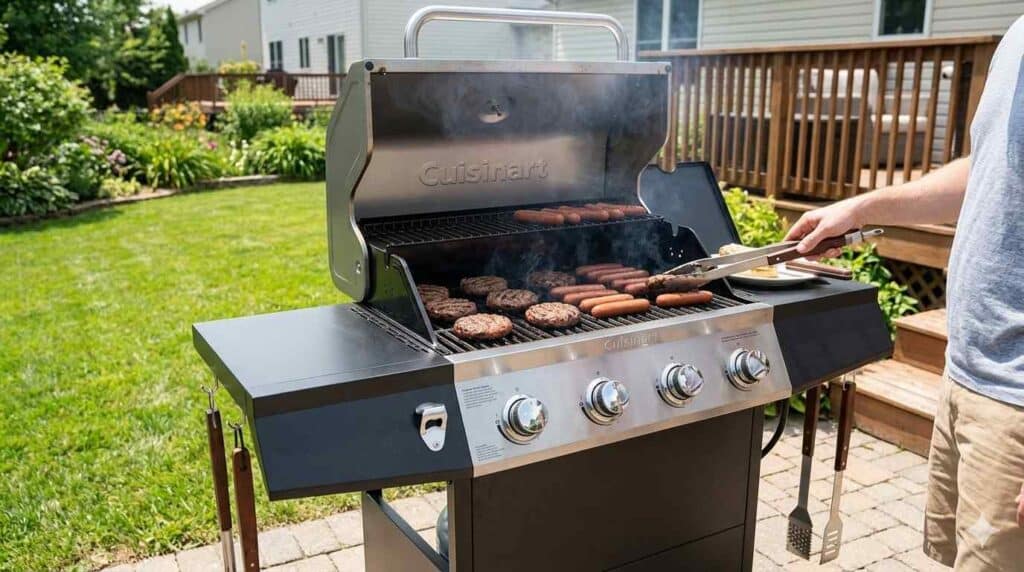 Cuisinart Cgg 7400 4-Burner Gas Grill