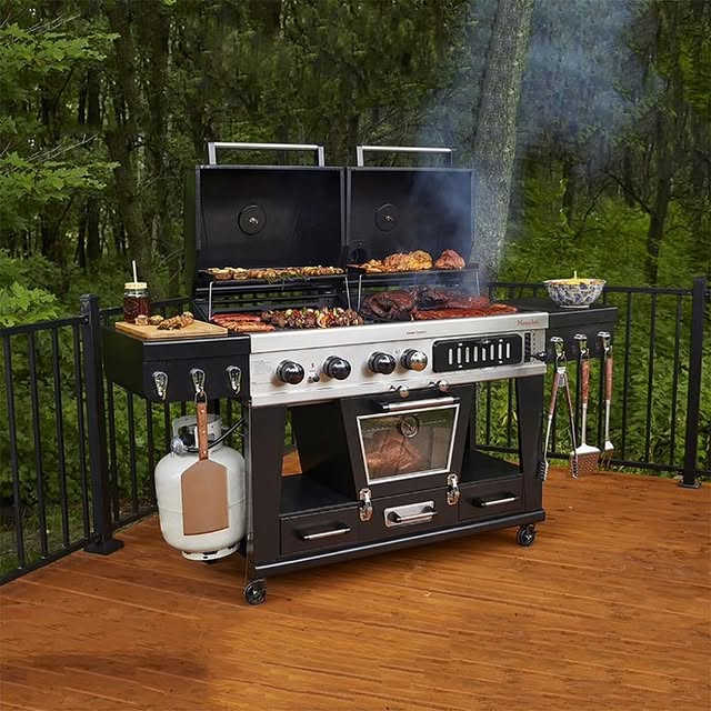 Memphis Ultimate Combo Grill Thermometers And Controls