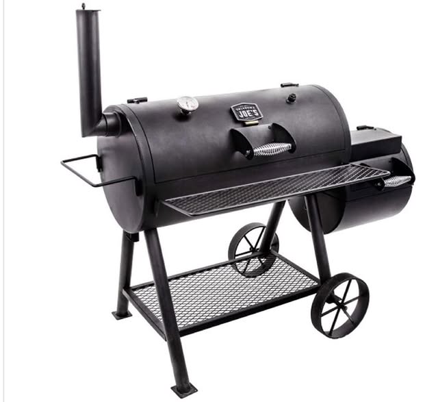 Oklahoma Joes Charcoal Lp Gas Smoker Combo