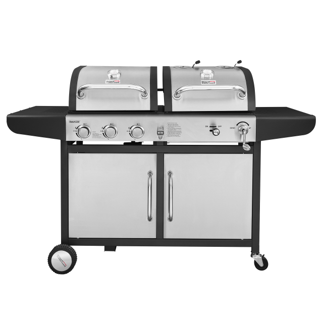 Royal Gourmet 3 Burner Gas Charcoal Combo