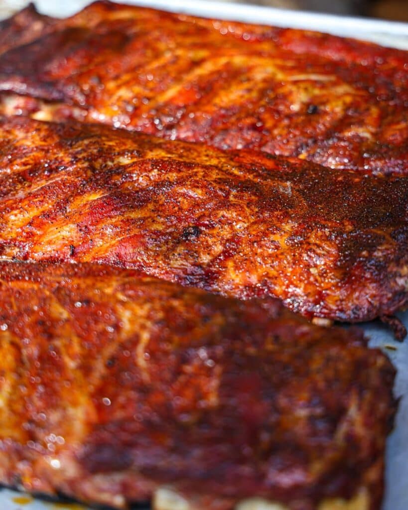 Cooking Smoke Ribs