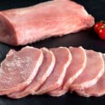 Raw Pork Tenderloin And Loin Medallions Steaks
