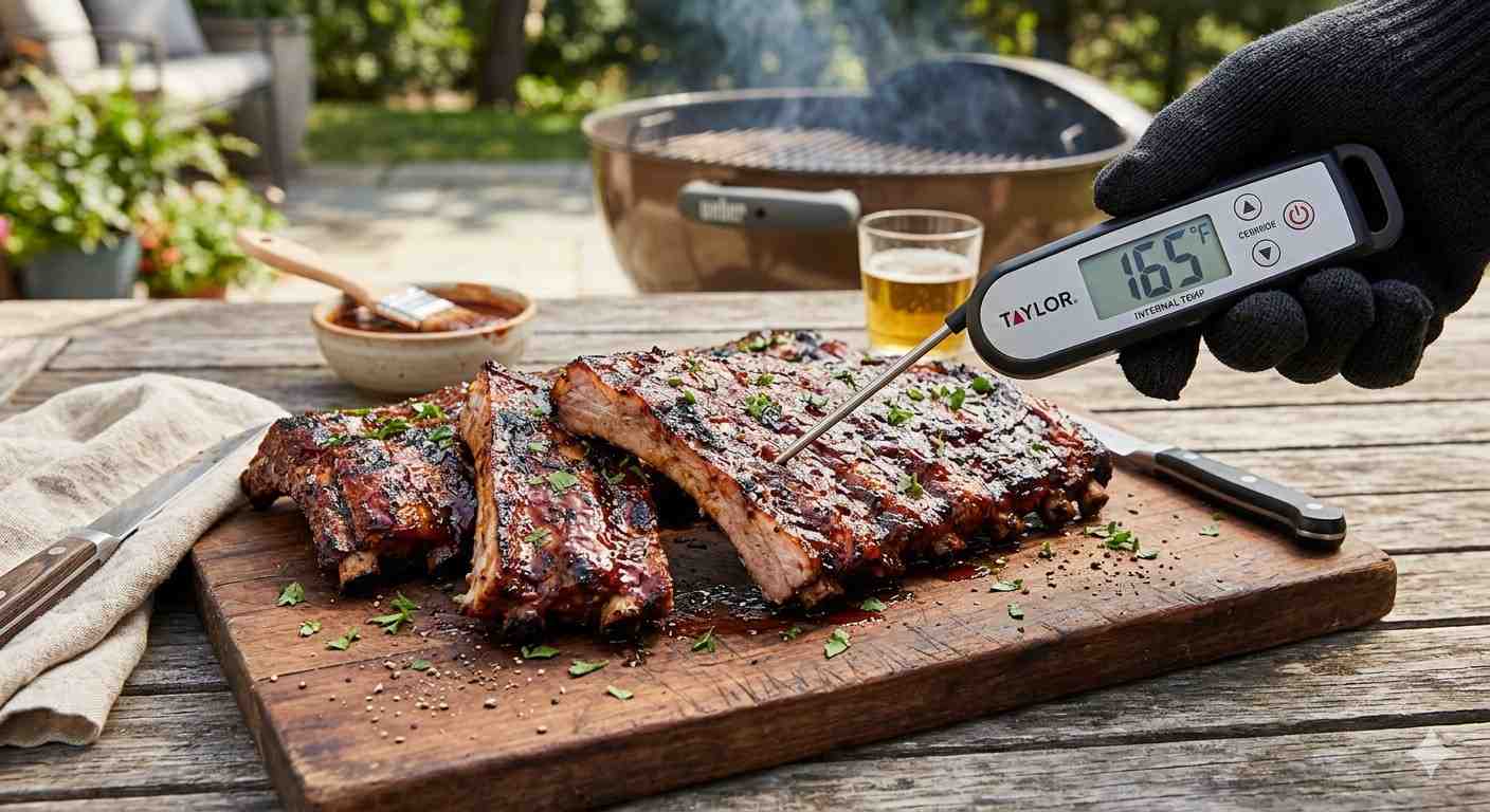 where to probe ribs