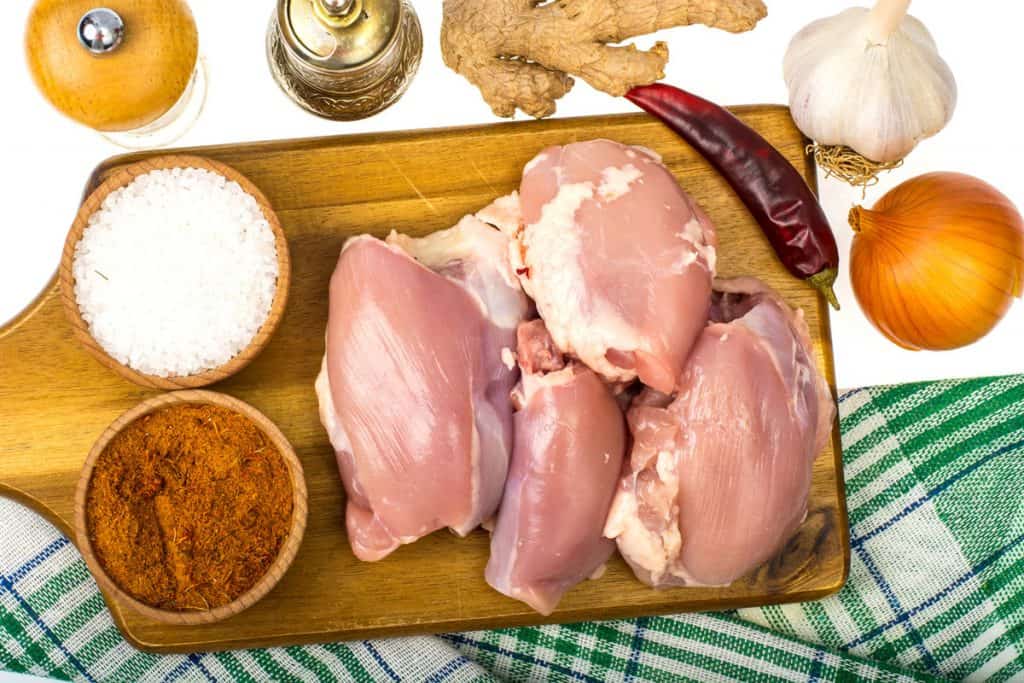 Is Chicken Thigh Pink When Cooked?