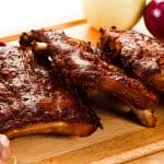 Grilled Ribs With Vegetables
