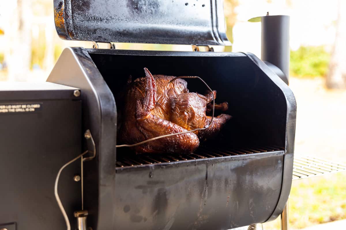smoking an 18 pound turkey