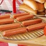 Slimy Hot Dogs