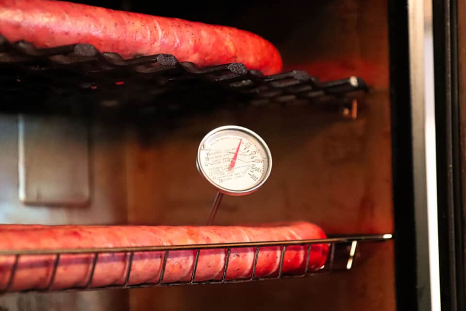 Smoked Sausage Internal Temp How Hot Should They Be?