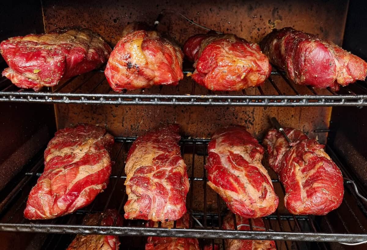 Smoking Multiple Pork Shoulders Increasing Your Yield
