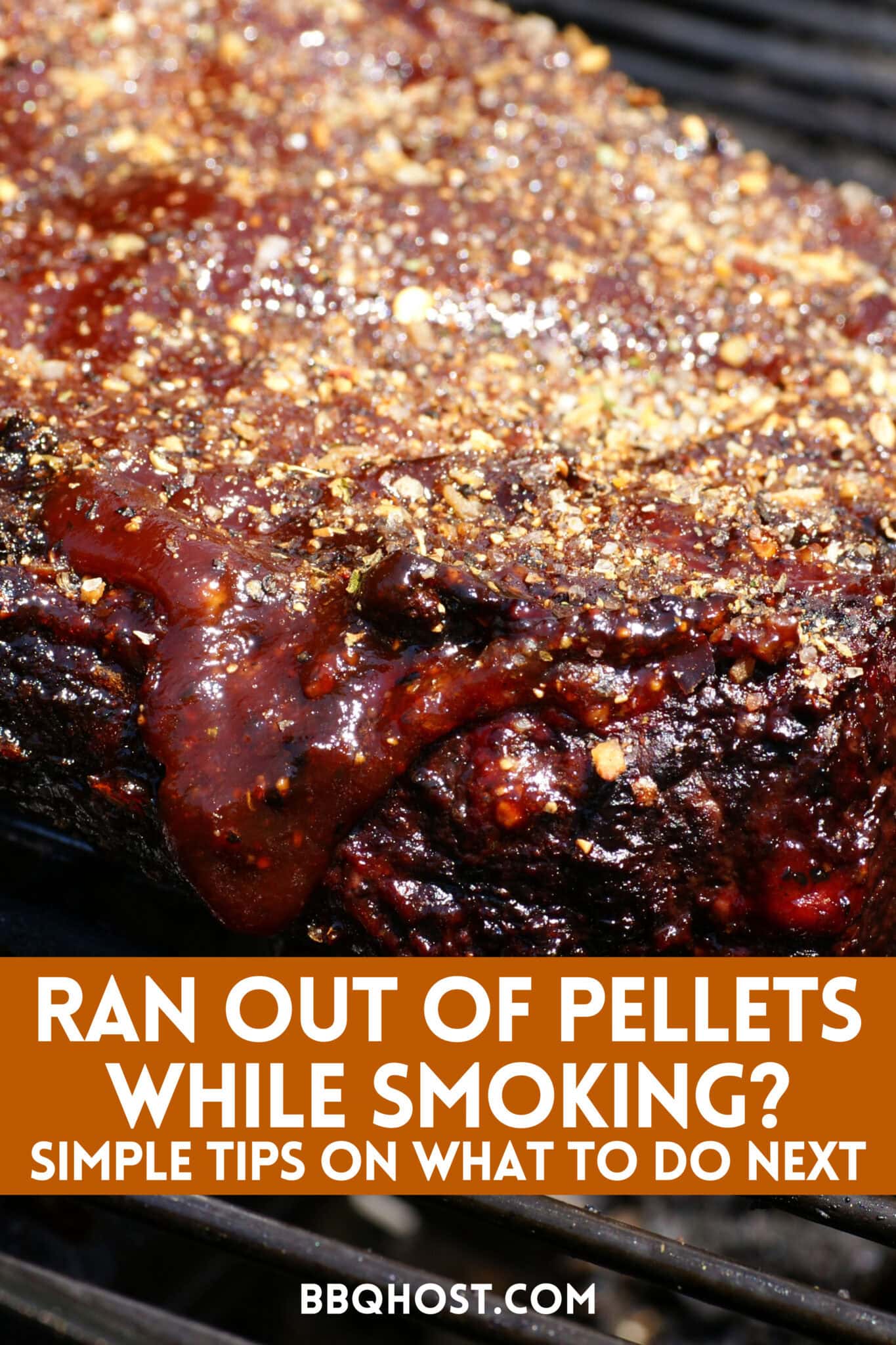 Smoker Ran Out Of Pellets While Cooking Brisket What Next?