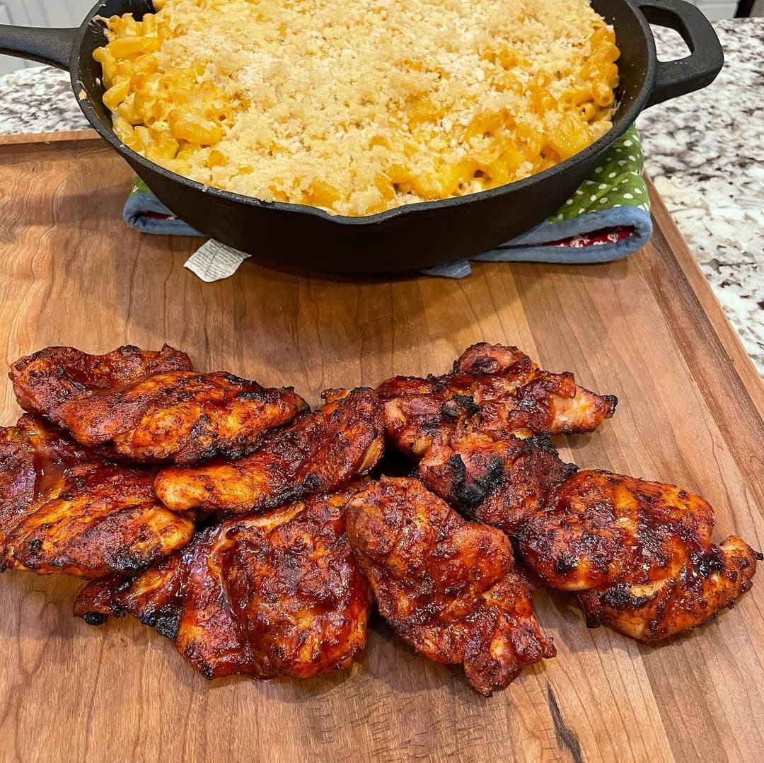 Juicy BBQ Chicken Thighs