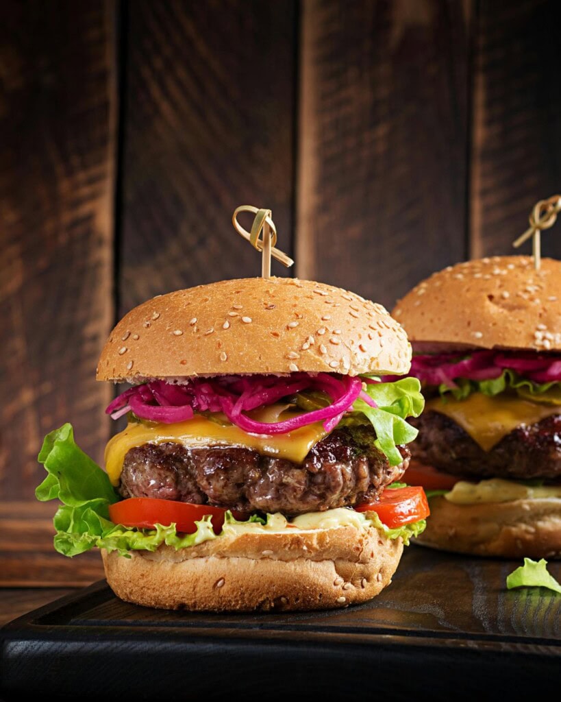 Hamburgers for labor day.
