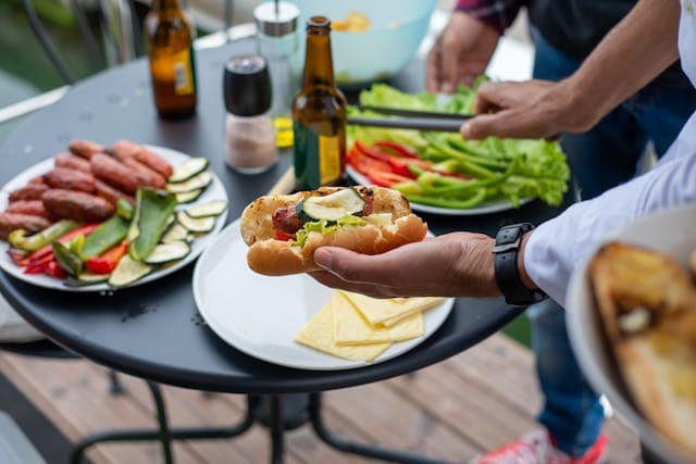 Beer Soaked Brats On The Grill