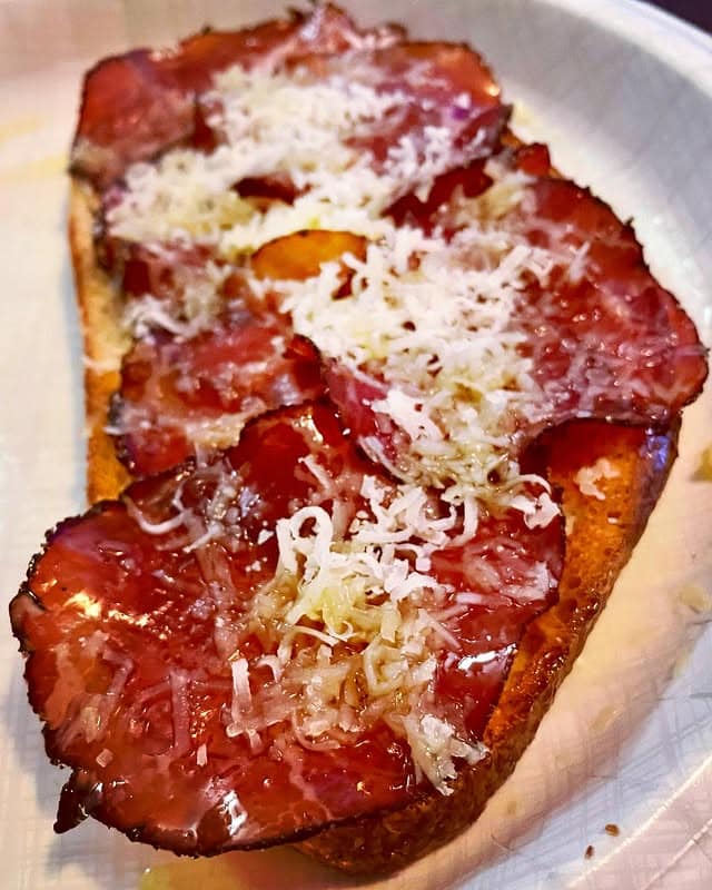 Bresaola Bread And Parmesan