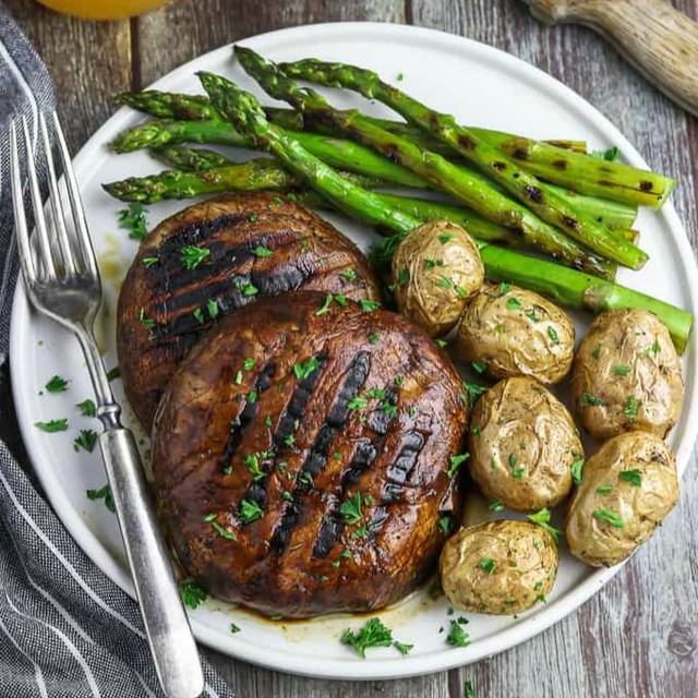Grilled Portobello Mushrooms
