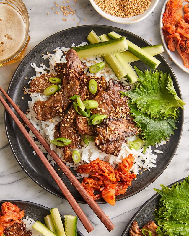 Korean Bulgogi Style Steak