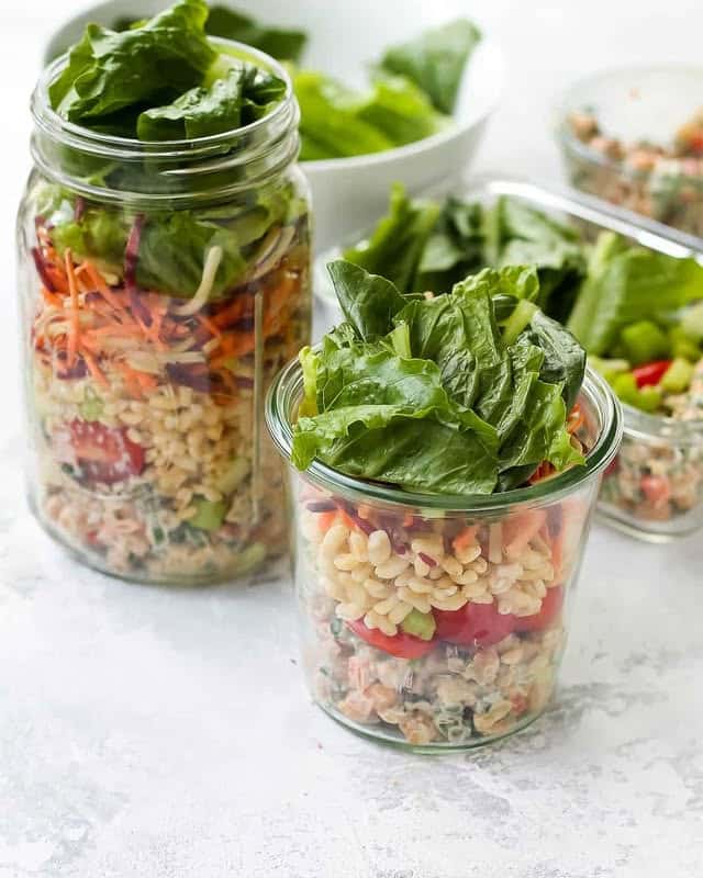 Mason Jar Salads For Keeps