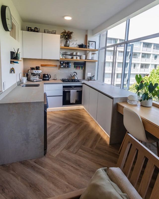 11 Stylish Concrete Outdoor Kitchen Ideas You’ll Want To Copy 8 Minimalist Design Compact Concrete Kitchen