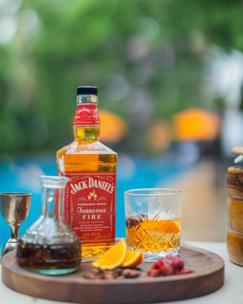 Mixing Cocktails For The Festivities