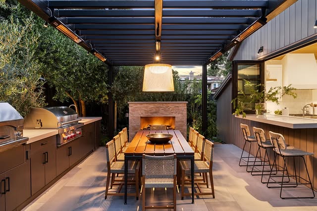 Nature Integrated Outdoor Kitchens