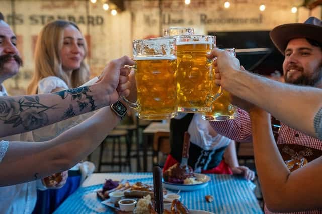 Outdoor Bavarian Feast To Celebrate Oktoberfest