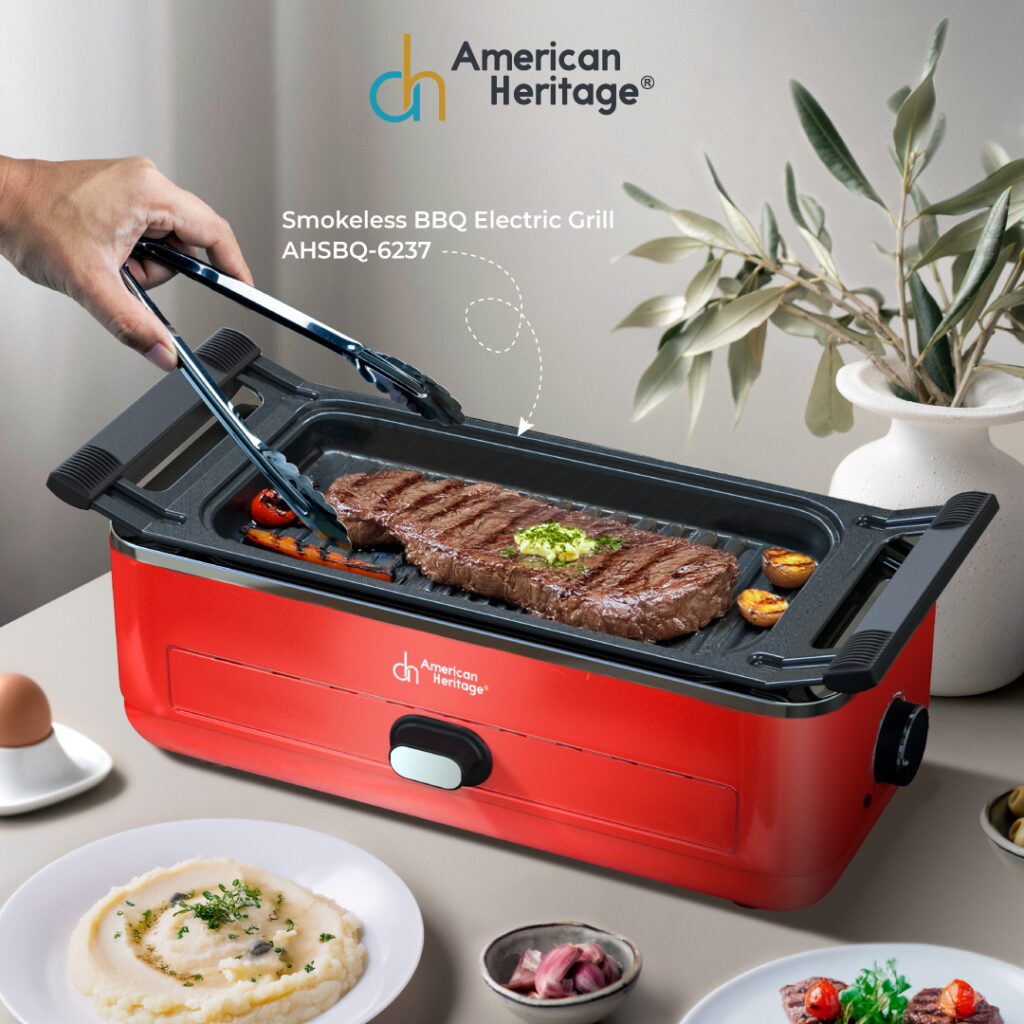 Grill Smart: Our Expert Review Of The Best Electric Grills 6 American Heritage Smokeless Bbq