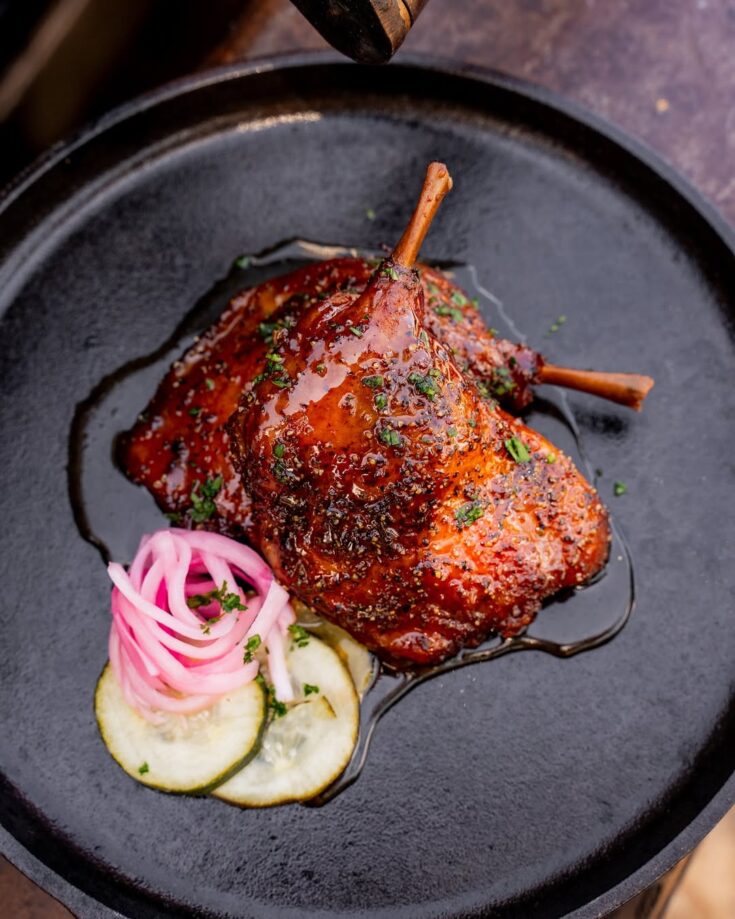 Bbq Duck Legs With Citrus Marinade