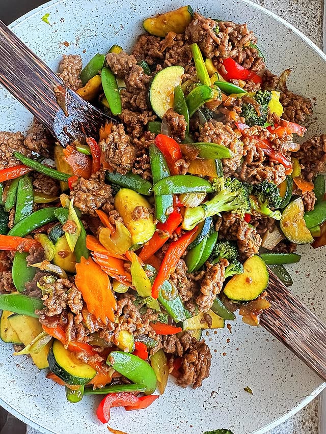 Beef And Eggplant Stir Fry