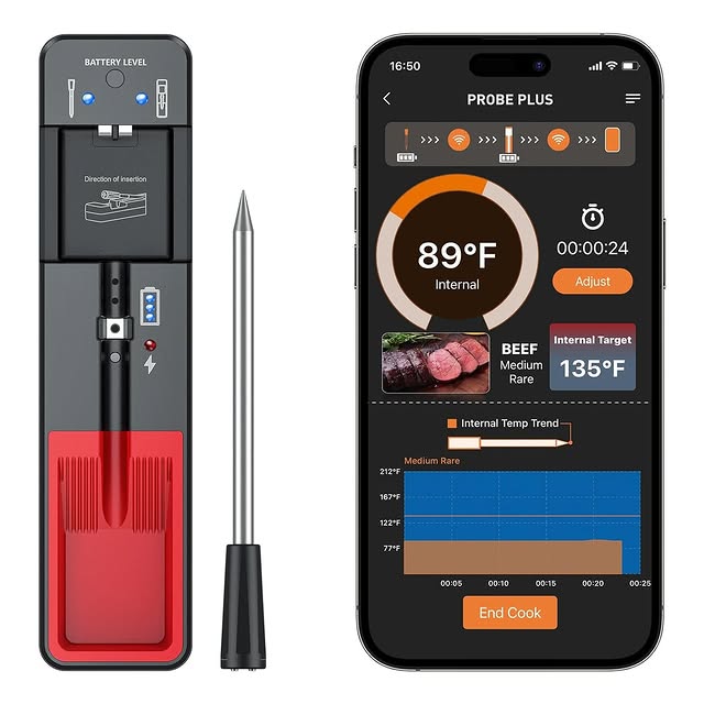 Bluetooth Wireless Meat Thermometer