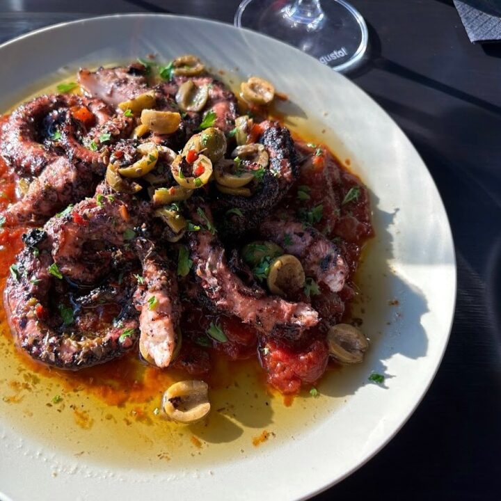 Grilled Octopus Skewers Recipe: Tender, Flavorful, And Simple 4 Charred Octopus Skewers