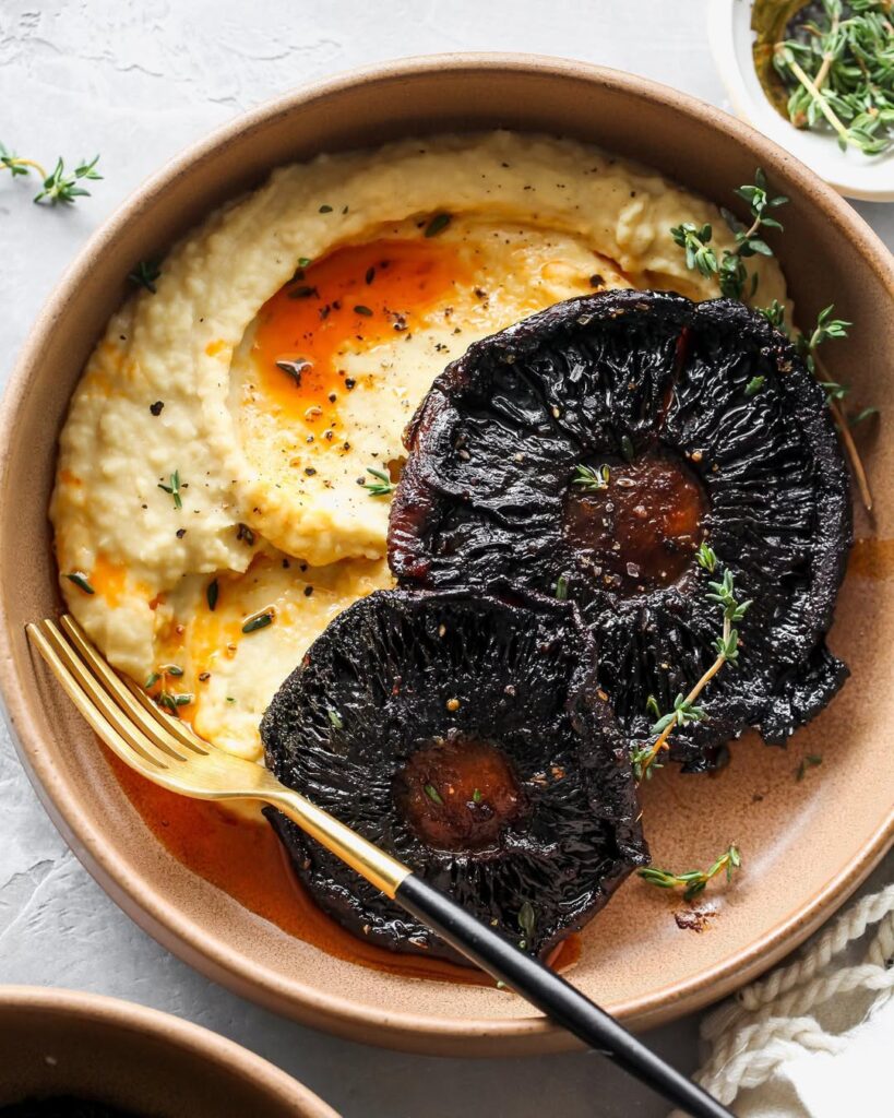 Fire Up The Grill, Not The Calories: Grilled Recipes For Slimming That Sizzle 6 Charred Portobello Steaks