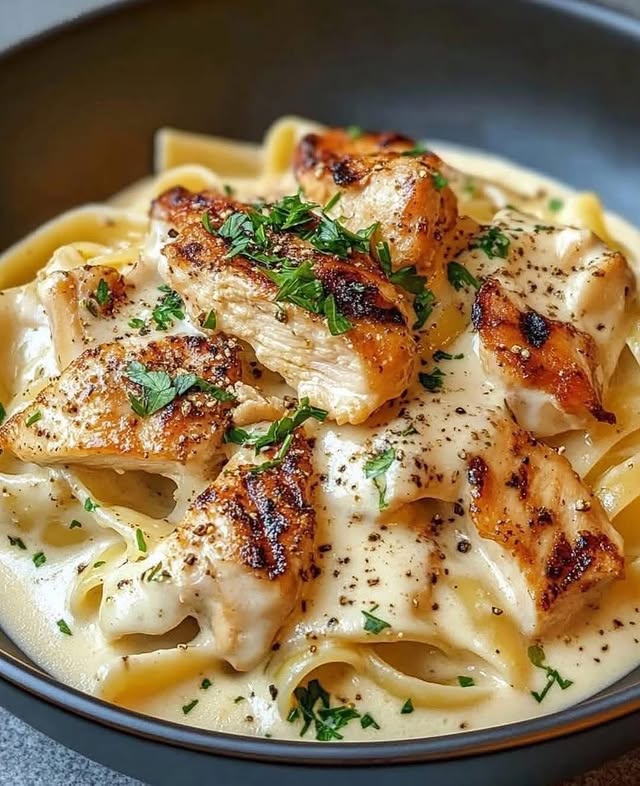 Chicken Alfredo Pasta