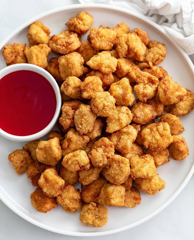 Crispy Chicken Popcorn Bites