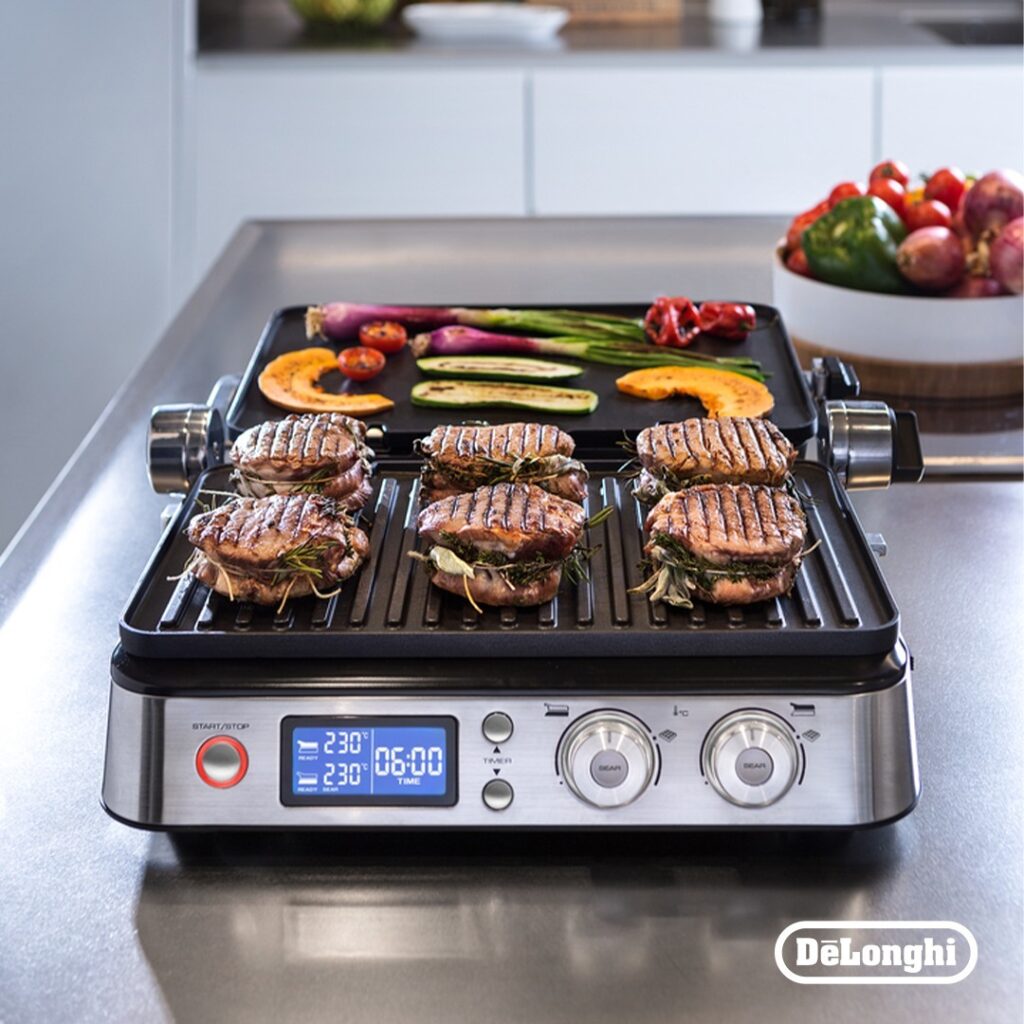 Grill Smart: Our Expert Review Of The Best Electric Grills 5 Delonghi Cgh1030D Multi Grill