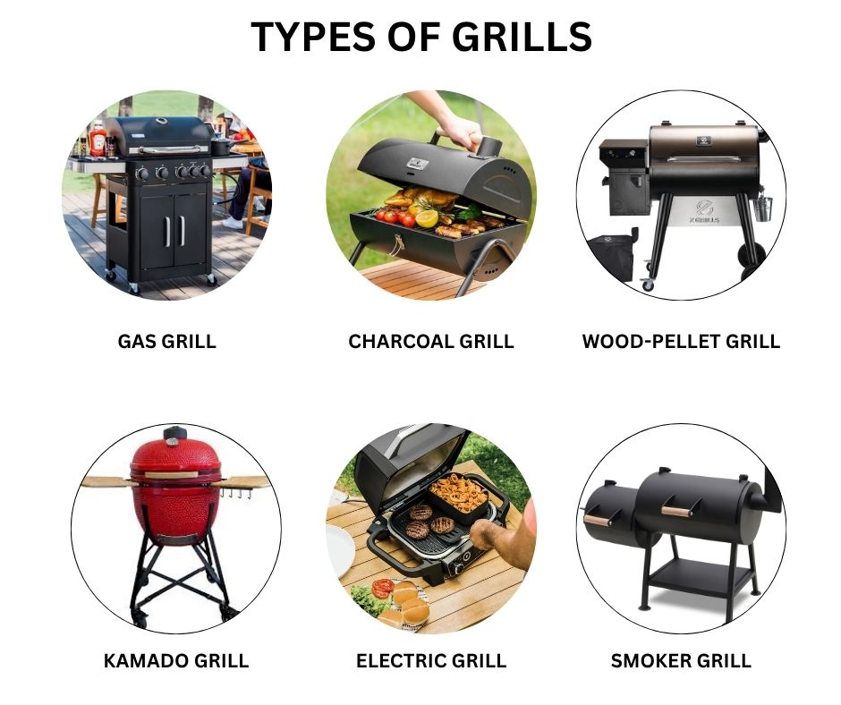 Different Types Of Grills And Their Purpose