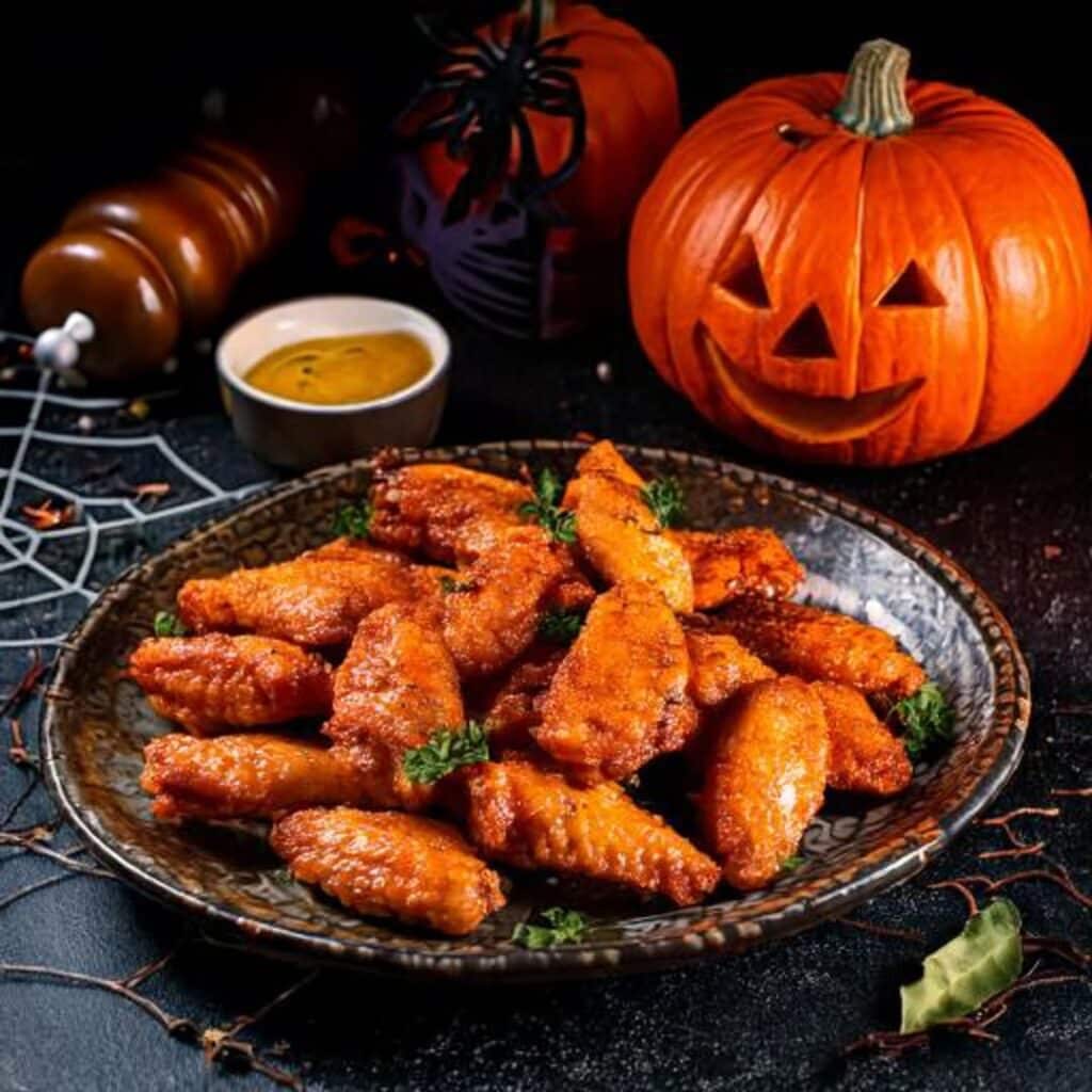 Boo-Cue Party! 15 Halloween Bbq Ideas For Ghouls And Guests 8 Grilled Zombie Wings