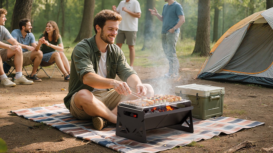 grilling while camping tips