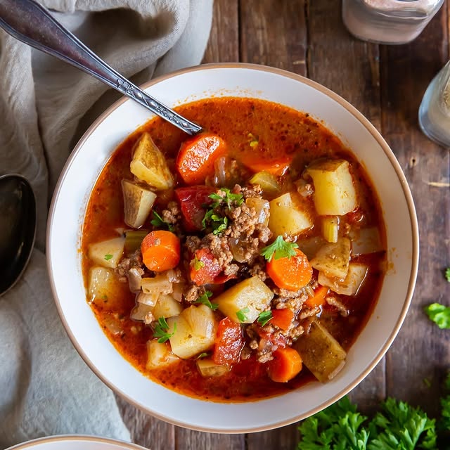 hamburger soup recipe