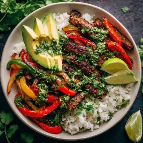 Meat And Veggies Steak Bowl