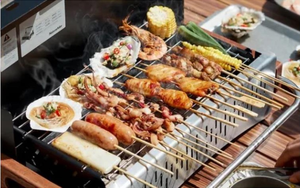 Naturehike Portable Charcoal Grill