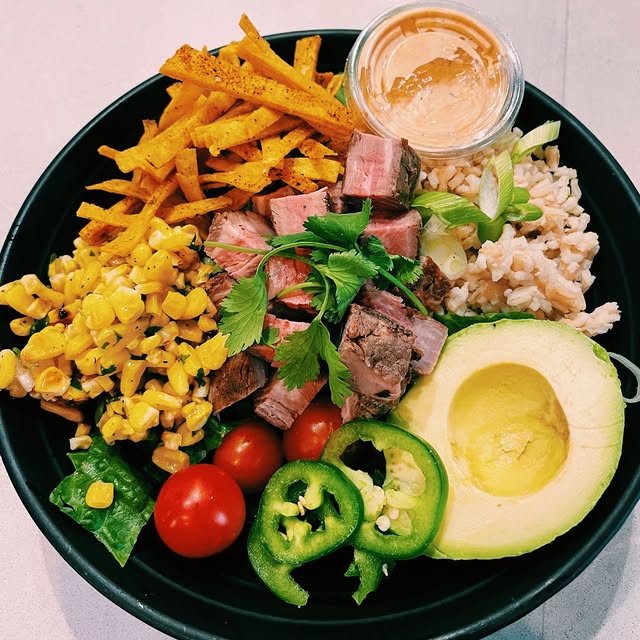 Southwest Steak And Vegetable Bowl