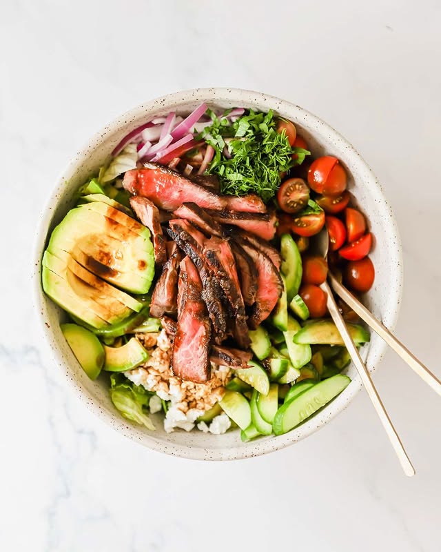 Steak Salad With Balsamic Dressing