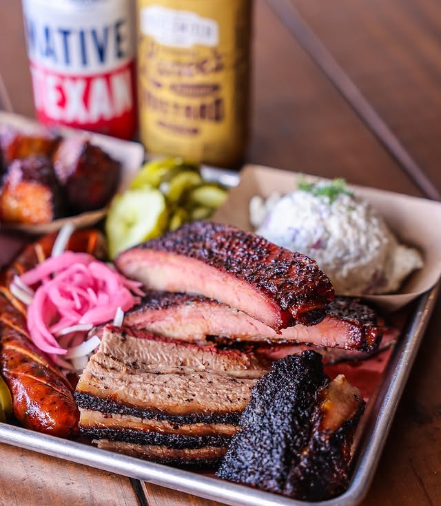 texas style smoked brisket